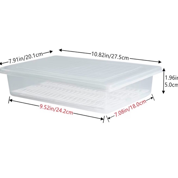 Transparent Food Storage Container Set - Picture 2 of 2